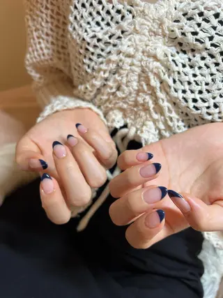 ネイル ちゅるんネイル🪄 耳ツボジュエリー🔗のネイルデザイン