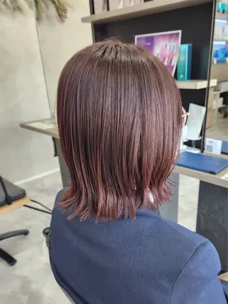 ミディアム Rina/ガーリー/ 透明感カラー🪄♡のヘアスタイル