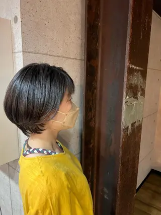 ショート 《酸性》矯正特化 SHIN亀井 真のヘアスタイル