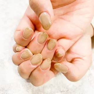 ネイル ゴテゴテ💙ワンホン リオナのネイルデザイン