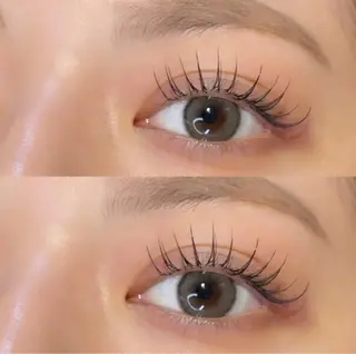 マツエク・マツパ mayu🎀 束感のマツエク・マツパデザイン