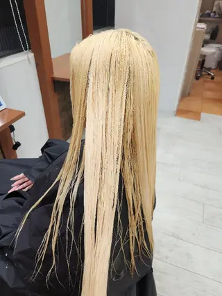 ロング カラー LYLICK所属・ケアブリーチ特化 same 🦈のヘアスタイル