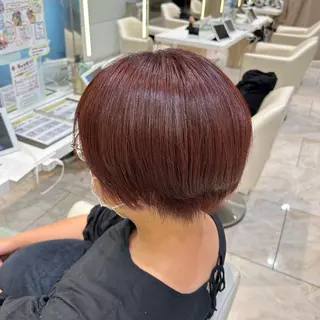 ショート カラー 艶髪/ヘッドスパ/ メンズカット/りちかのヘアスタイル