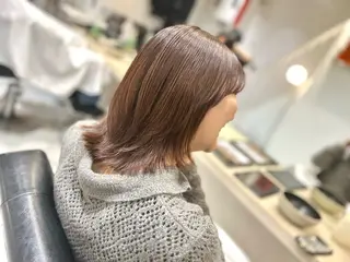 カラー 児玉 りなのヘアスタイル