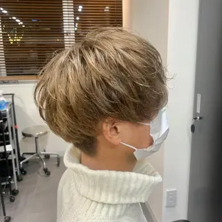 ショート カラー メンズ メンズ特化美容師/ 藤戸 椋のヘアスタイル