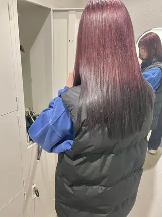 セミロング カラー コイデ リュウセイのヘアスタイル