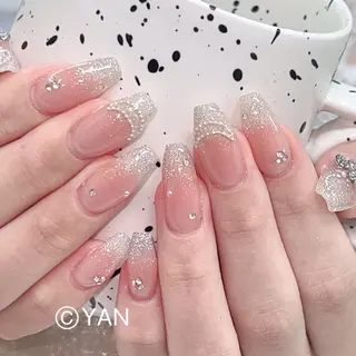 ネイル 長いだし/スカルプ/ パラシェルN.oneのネイルデザイン