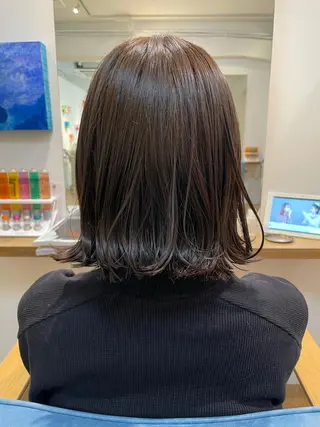 ミディアム 齋藤 巧のヘアスタイル