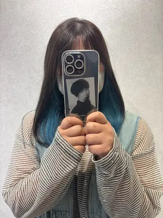 カラー 米倉 陽菜のヘアスタイル