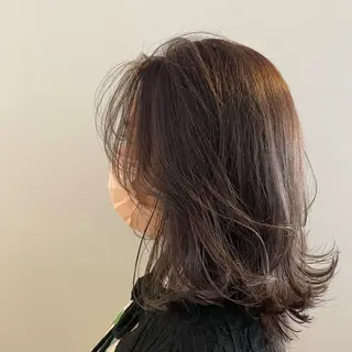 ミディアム カラー 博多|Sakurai Ayumiのヘアスタイル