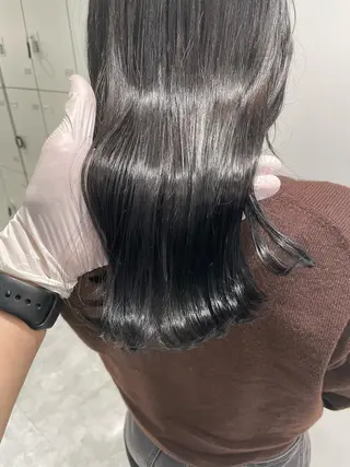 ショート カラー パーマ ヘアアレンジ ネイル マツエク・マツパ 韓国風ベージュ🤎 赤みなし🌿横浜🤎のヘアスタイル