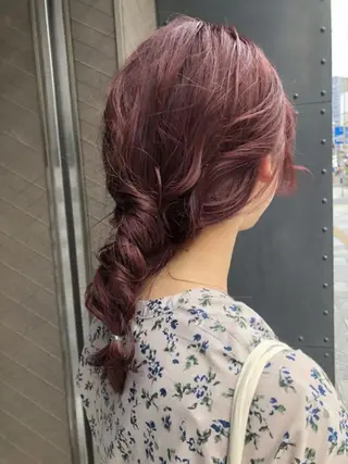 セミロング 野々村 朋美のヘアスタイル