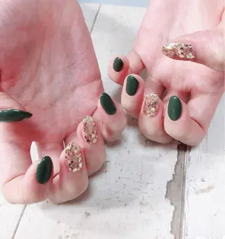 ネイル 北浦和 自爪育成ケアのネイルデザイン