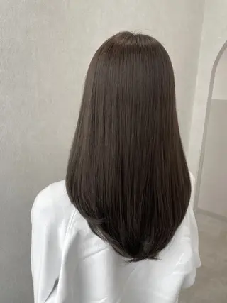 セミロング 髪質改善/レイヤー 本田拓也のヘアスタイル