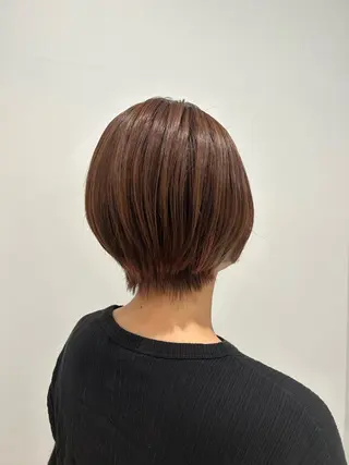 ショート レイヤー・ナチュラル RUKUのヘアスタイル