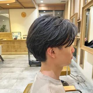 ショート パーマ メンズ CANAAN hair salon 表参道店所属・🌿‬ナチュラルヘア /パーマ/蒼真🍃のヘアスタイル