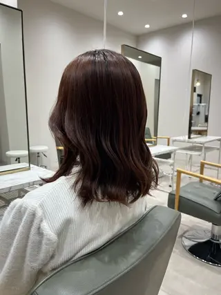 カラー Lapel green所属・カラーモデル Takahataのヘアスタイル