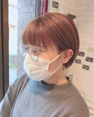 ショート hair relaxation drop所属・drop/鶴見 /西巻大のヘアスタイル