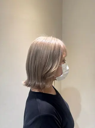 カラー grandoll本店所属・葛城 咲羽のヘアスタイル