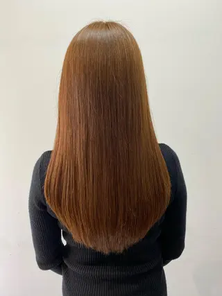 ロング カラー マツエク・マツパ ボブ、縮毛矯正👑 心斎橋/高城涼也のヘアスタイル