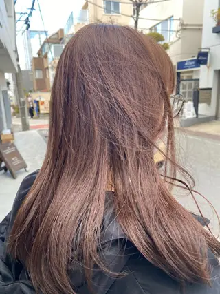 ミディアム カラー お任せヘア☘️☘️ 及川渚のヘアスタイル