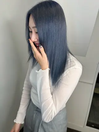 ロング カラー land所属・透明感カラー/レイヤ ー🌙Honokaのヘアスタイル