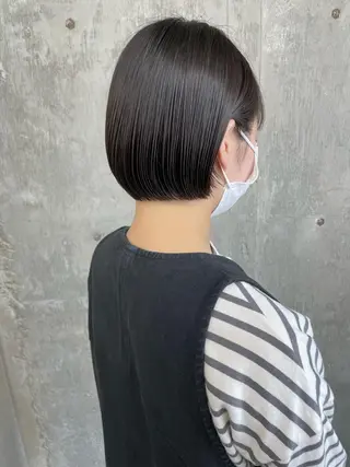 ショート カラー 江上拓郎/ショート /酸性ストレートのヘアスタイル