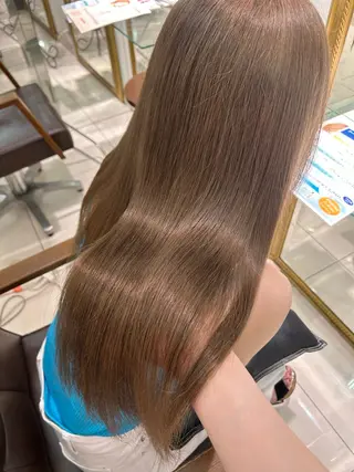 ロング カラー ヘアアレンジ 透明感カラー ai🫧🪞のヘアスタイル