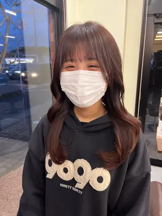 ロング カラー 樋口智士/倉敷/中庄 /縮毛矯正/髪質改善のヘアスタイル