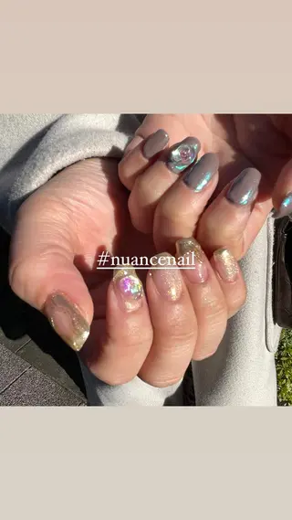 ネイル 淡色ネイル 🎀moeのネイルデザイン