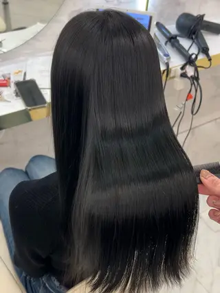 ロング カラー ヘアアレンジ maoブリーチ無し 似合わせカラーのヘアスタイル