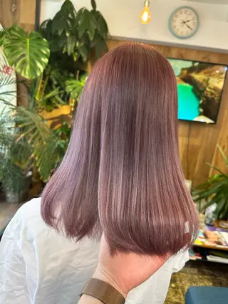 ミディアム カラー hair living Liko池袋東口店【ヘアーリビング　リコ】所属・🌱透明感カラー☘️ TOYO🌱のヘアスタイル
