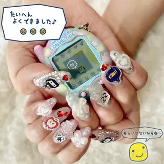 ネイル Rosso獨協大学前店所属・渡邉 伽奈のネイルデザイン