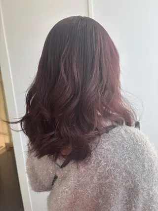 ミディアム カラー 🫶みゅう🫶 カットモデル募集中のヘアスタイル