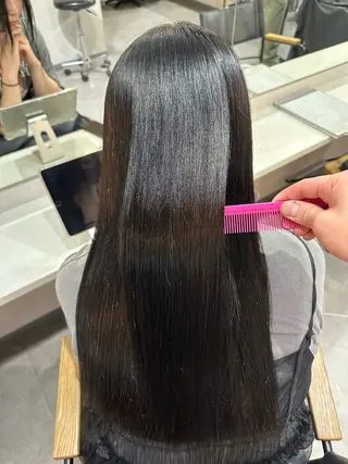 ロング カラー 京都駅/透明感カラー /髪質改善/岩崎拓郎のヘアスタイル