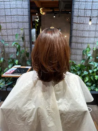 ミディアム arbos所属・arbos/鳳美容室 /risaのヘアスタイル