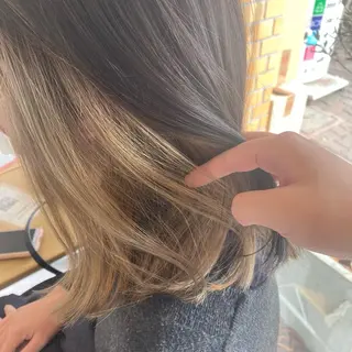 セミロング フラウヘアデザイン所属・大田 留衣のヘアスタイル