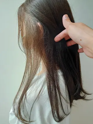 ミディアム カラー 髪質改善/ブリーチ 田代 龍我のヘアスタイル