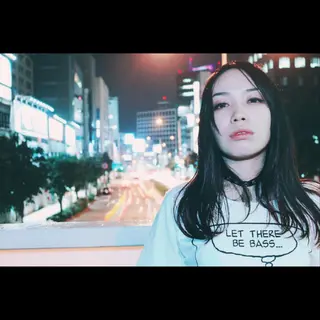 セミロング ロング カラー パーマ 川間 将彦のヘアスタイル