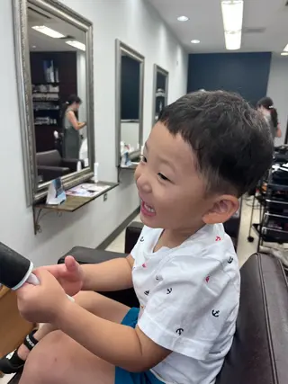 ショート メンズ キッズ Crescere所属・小島 凜のヘアスタイル