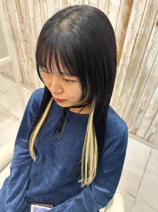 ロング エクステ♡ヘアメ 内村麻衣のヘアスタイル