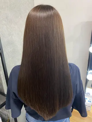 ロング 韓国ヘア特化💍 tiam💍ブリーチのヘアスタイル