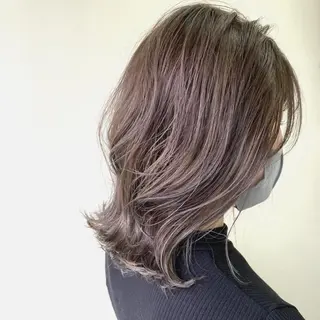 ミディアム カラー くびれミディ🌷 暖色系No1高橋智のヘアスタイル