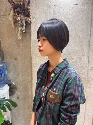 ショート mizo /ケアカラー/登戸のヘアスタイル
