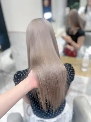 ロング カラー 栄/透明感ツヤカラー /Kahoのヘアスタイル