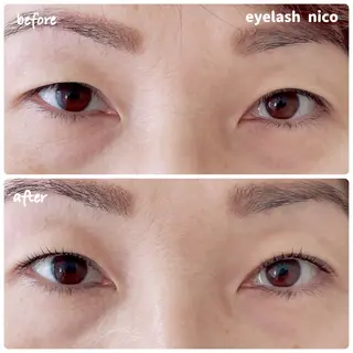 マツエク・マツパ eyelash nicoのマツエク・マツパデザイン