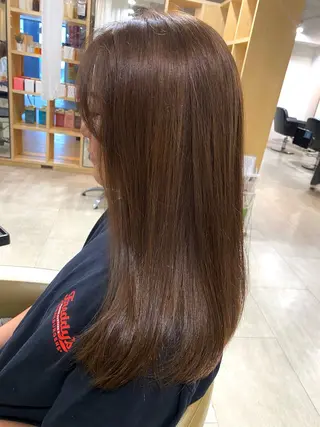 ロング カラー 松本 絢乃のヘアスタイル