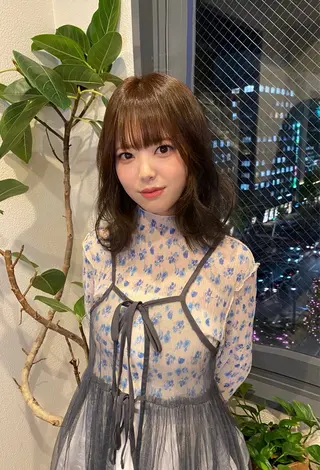 ミディアム no aのヘアスタイル