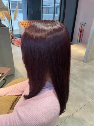 カラー 永宮 采佳のヘアスタイル