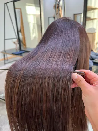 ロング EIGHT HANDA所属・永谷 嵐士のヘアスタイル